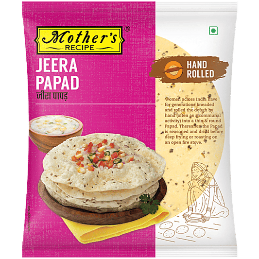 Mothers Recipe Papad Jeera 200g