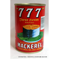 777 Mackerel In Tomato Sauce 425g