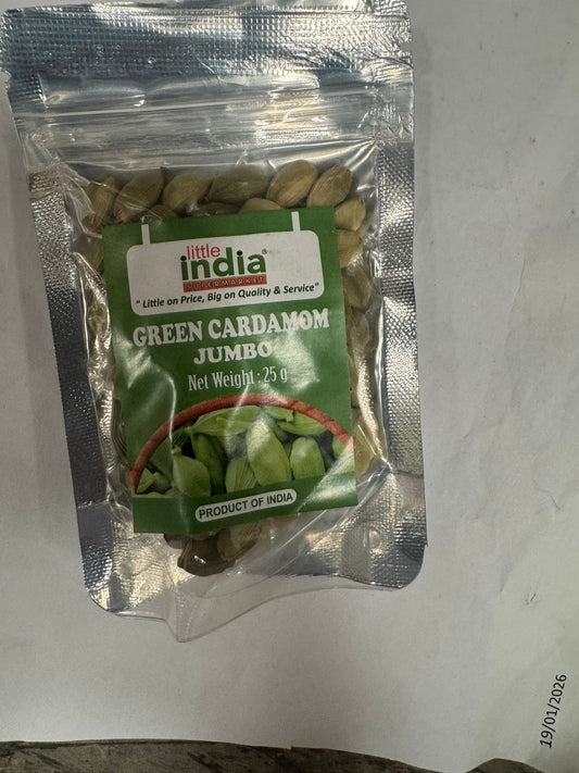 24C Green Cardamom(Jumbo) 25g