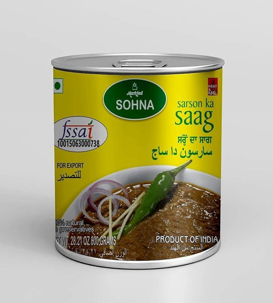 Sohna Sarson Ki Saag 800-850g