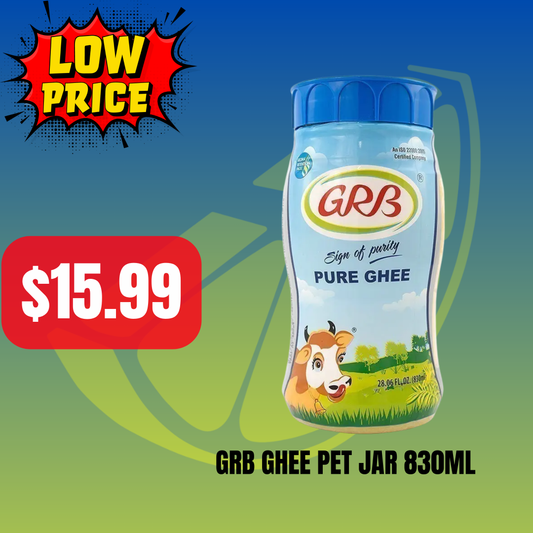 GRB Ghee Pet Jar 830ml