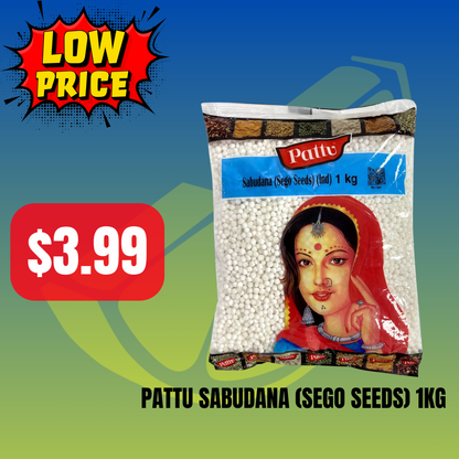 Pattu Sabudana (Sego Seeds) 1kg