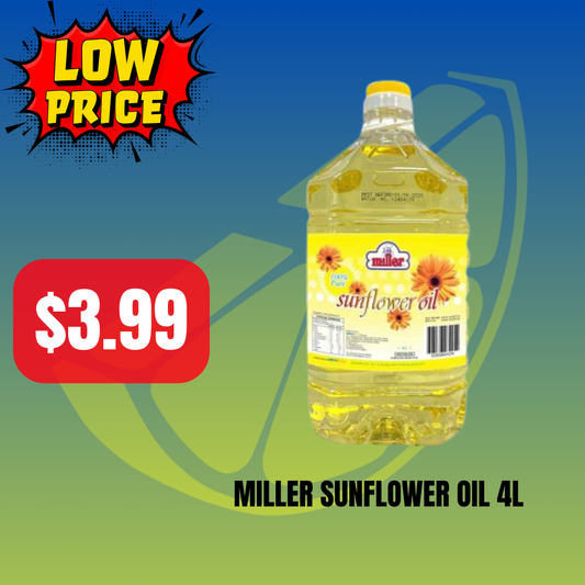 Miller Sunflower Oil 4L