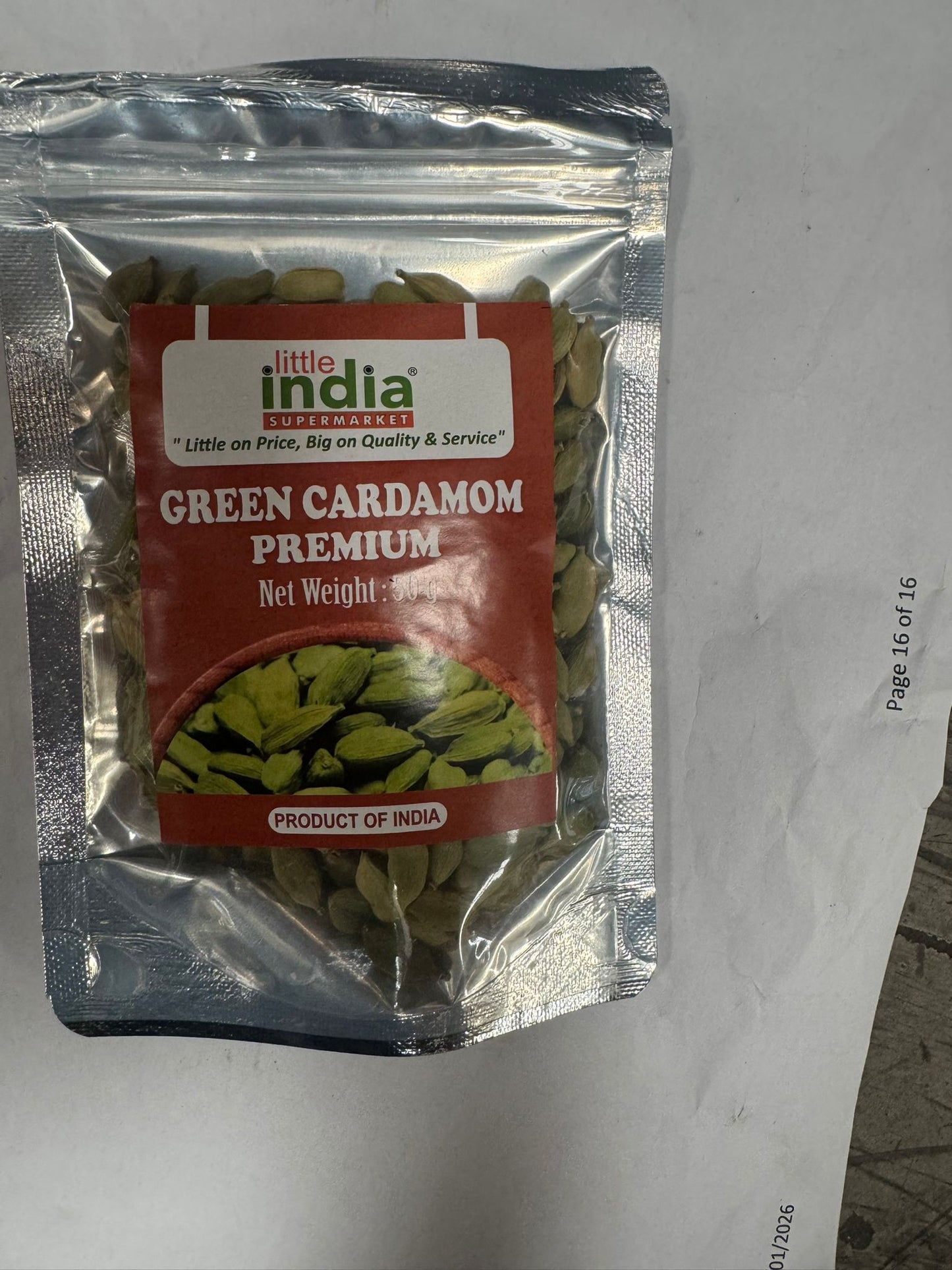 24C Green Cardamom(Premium) 50g