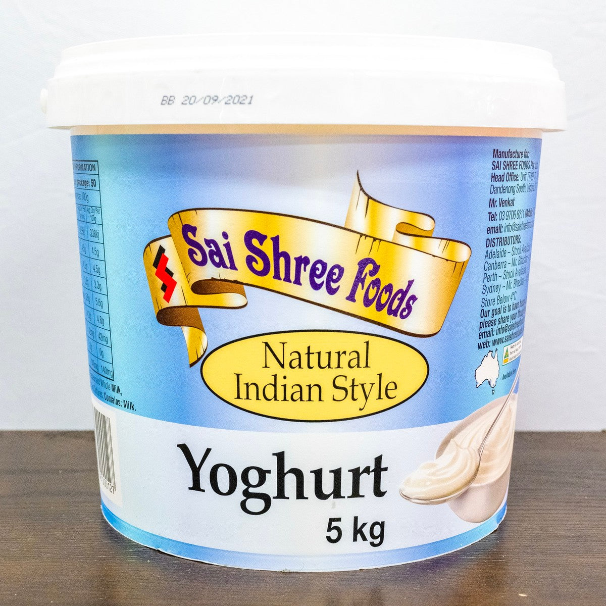 Sai Shree Yoghurt 5Kg