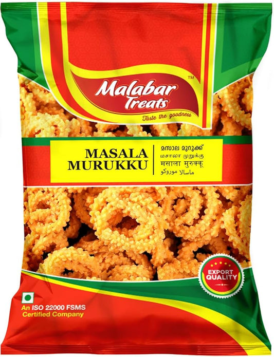 Masala Murukku 170g (Malabar Treats)