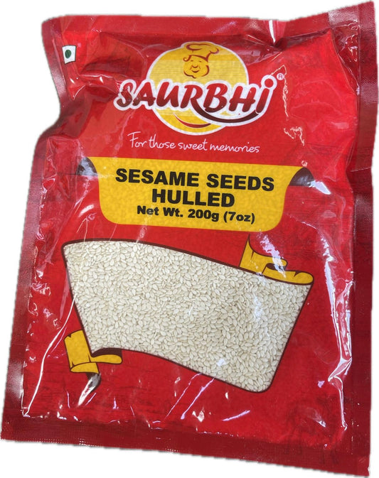 Sesame Seeds(Hulled) 200g (Saurbhi)