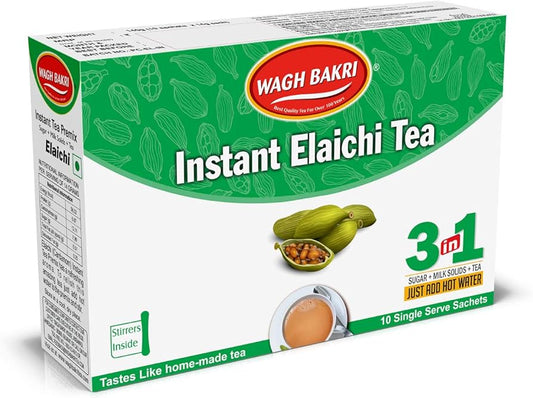 Wagh Bakri Cardamon instant Tea 140g