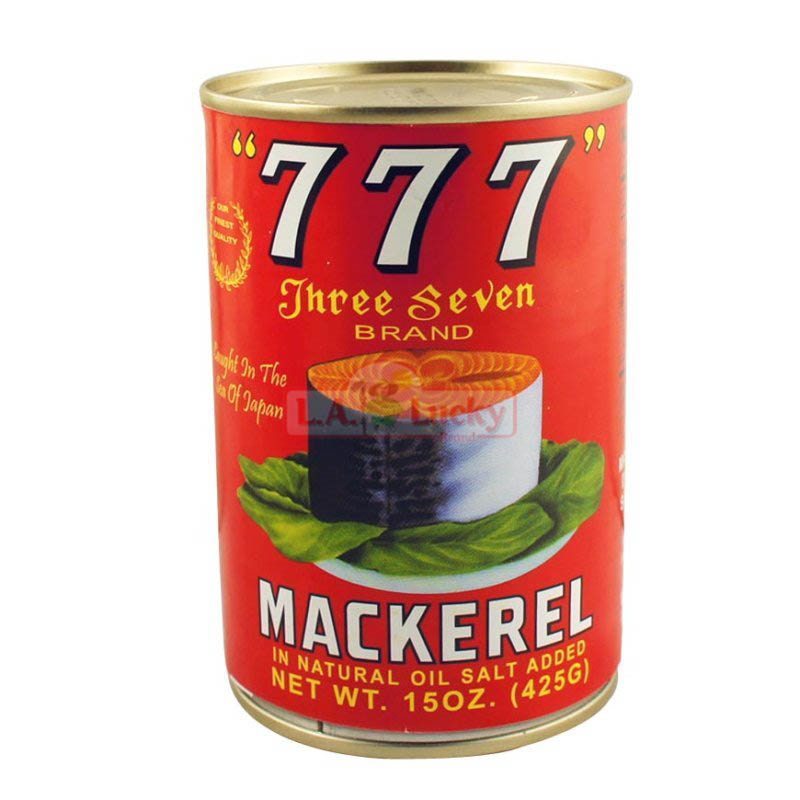 777 Mackerel In Natural Oil Value Pk