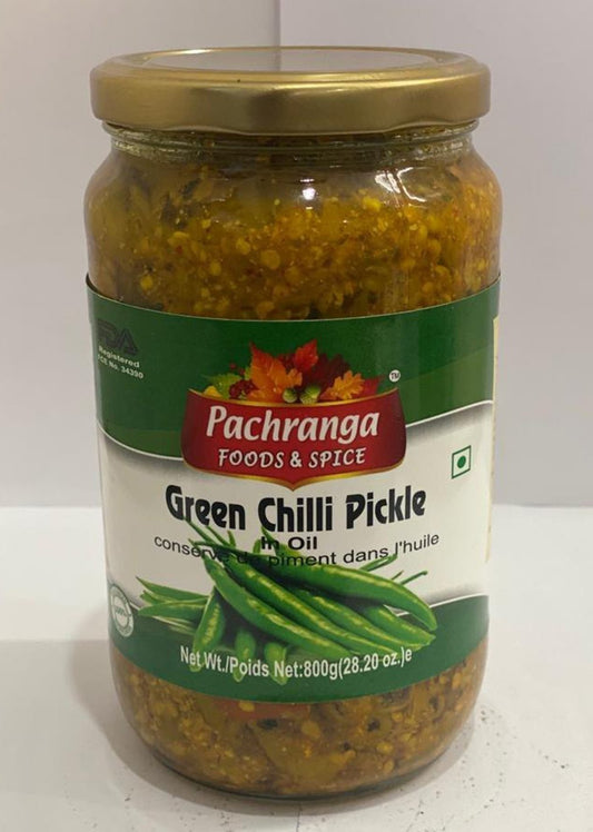 Pachranga Green Chilli Pickle 800g