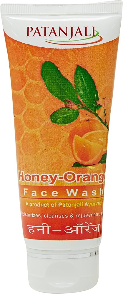 Patanjali Honey Orange Face Wash 60g