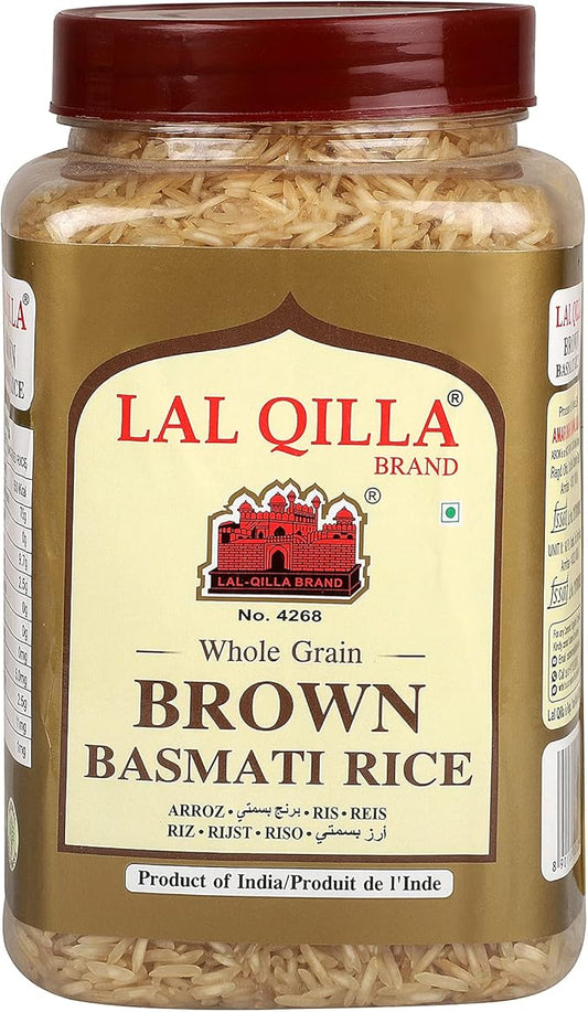 Lal Qilla Basmati Rice - Brown (Jar) 1Kg