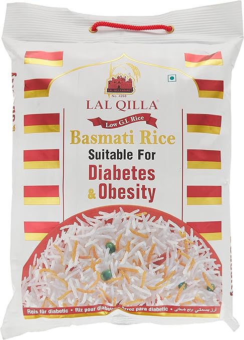 Lal Qilla Basmati Rice - Diabetic & Obesity 5Kg