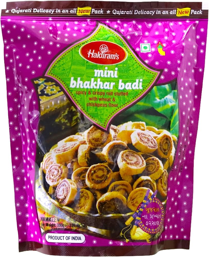 Haldiram Dlh Mini Bhakhar Badi 200g