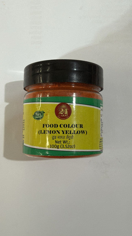 24c Food Color (lemon Yellow) 100g