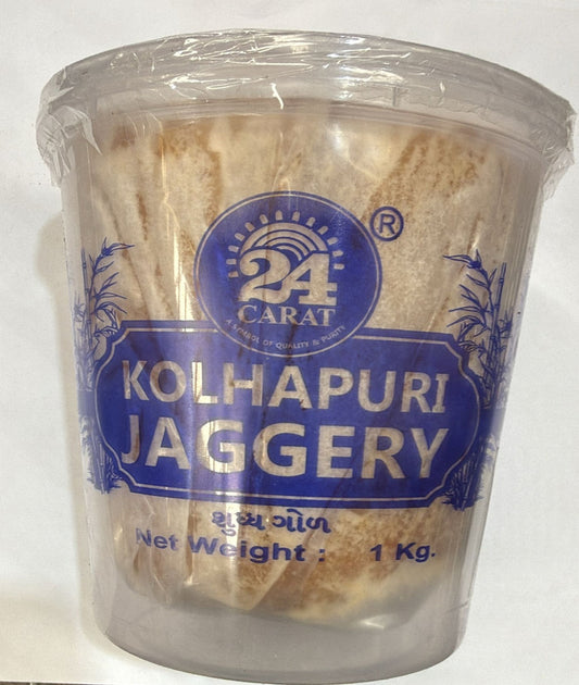 24C Kolhapuri Gur 1KG(BROWN)