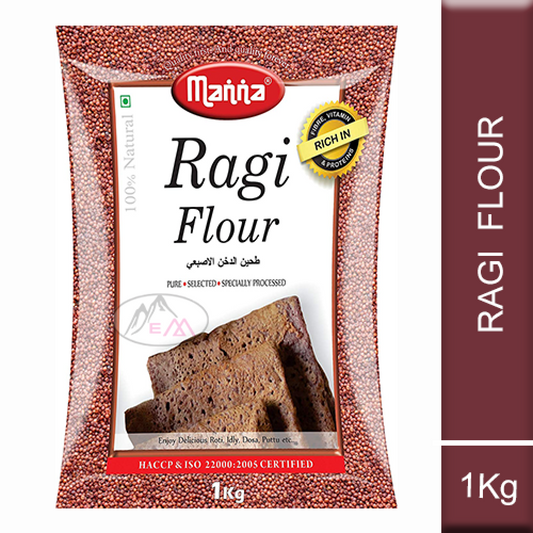 Manna Ragi Plain Flour 1kg