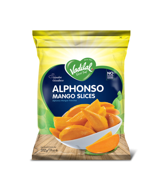 Vadilal Fr Alphonso Mango Slices 312g