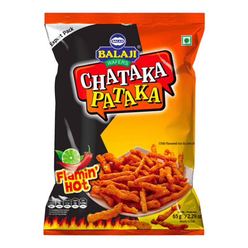 Balaji Chataka Pataka Flamin Hot 65g
