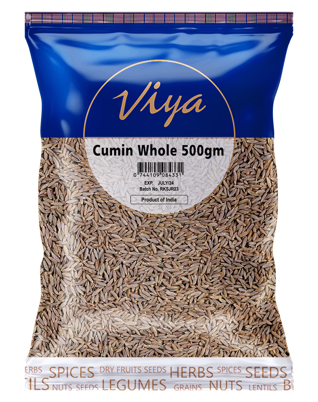 Viya Cumin Whole 500gm