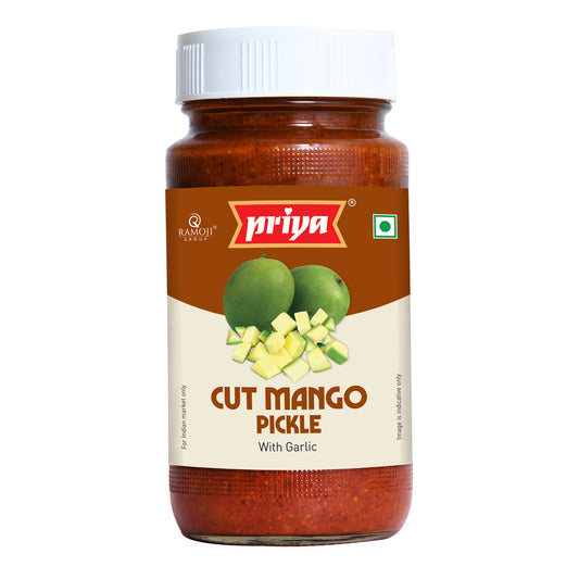 Cut Mango Pickle 300g(WG) (Priya)