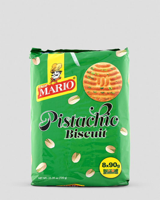Mario  Biscuits Pistachio(8*90g) 720gm