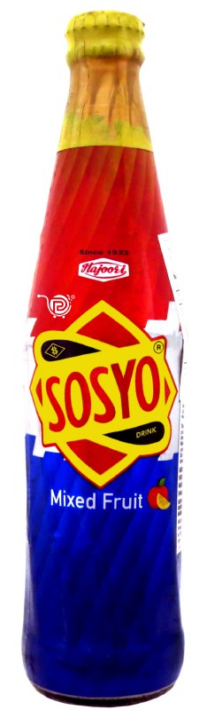 Sosyo Mixed Fruit Drink BOTTLE 300ML