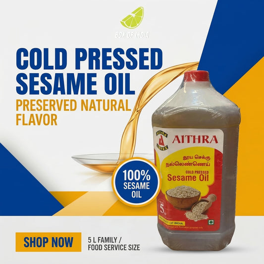 Aithra Cold Pressure Sesame Oil 5 L