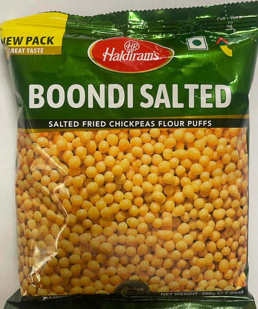Haldiram Dlh Boondi Salted 200g
