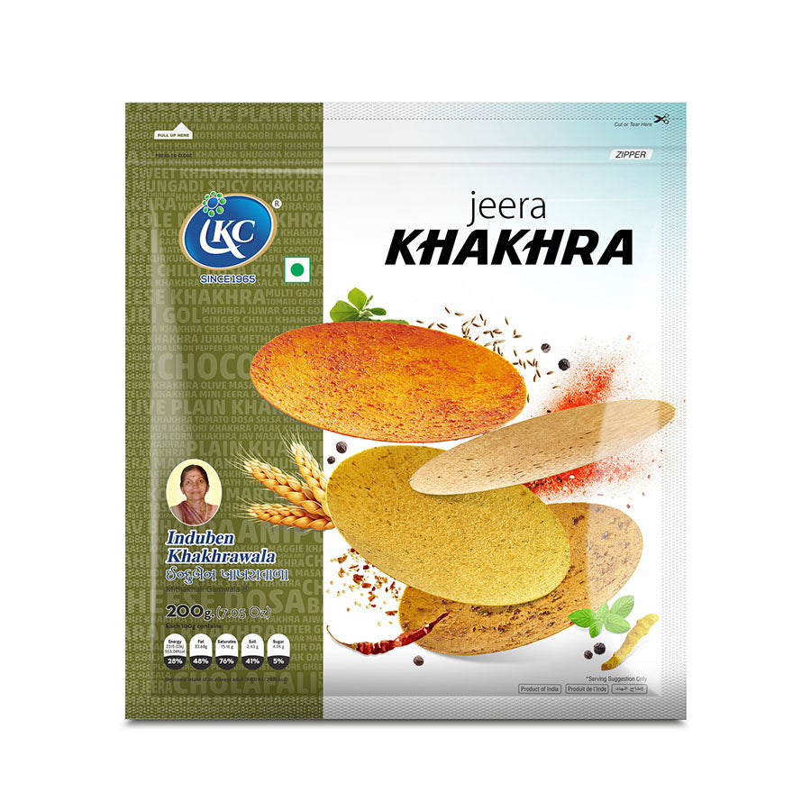 Induben Jeera Khakhra 180g