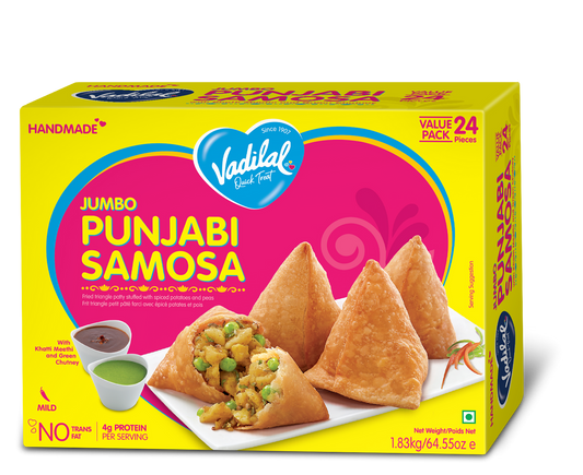 Vadilal Fr Punjabi Samosa 24Pc 1.83Kg