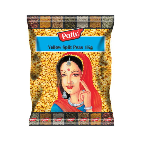 Yellow Split Peas 1kg (Pattu)