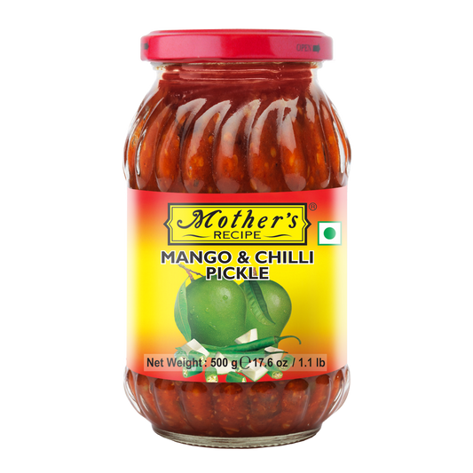 Mothers Recipe Mango Chilli Pickle 500g