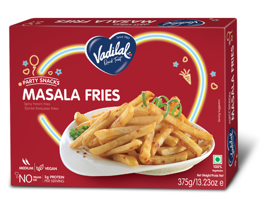Vadilal Fr Potato Masala Fries 375g