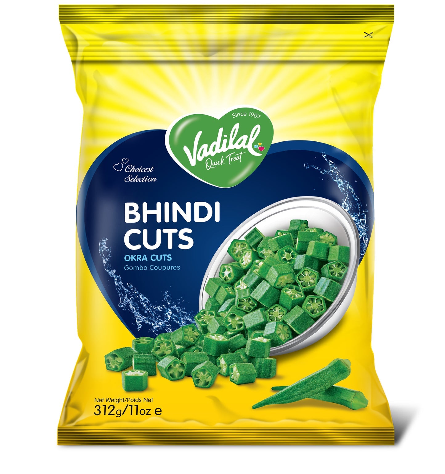 Vadilal Bhindi Cuts 312g