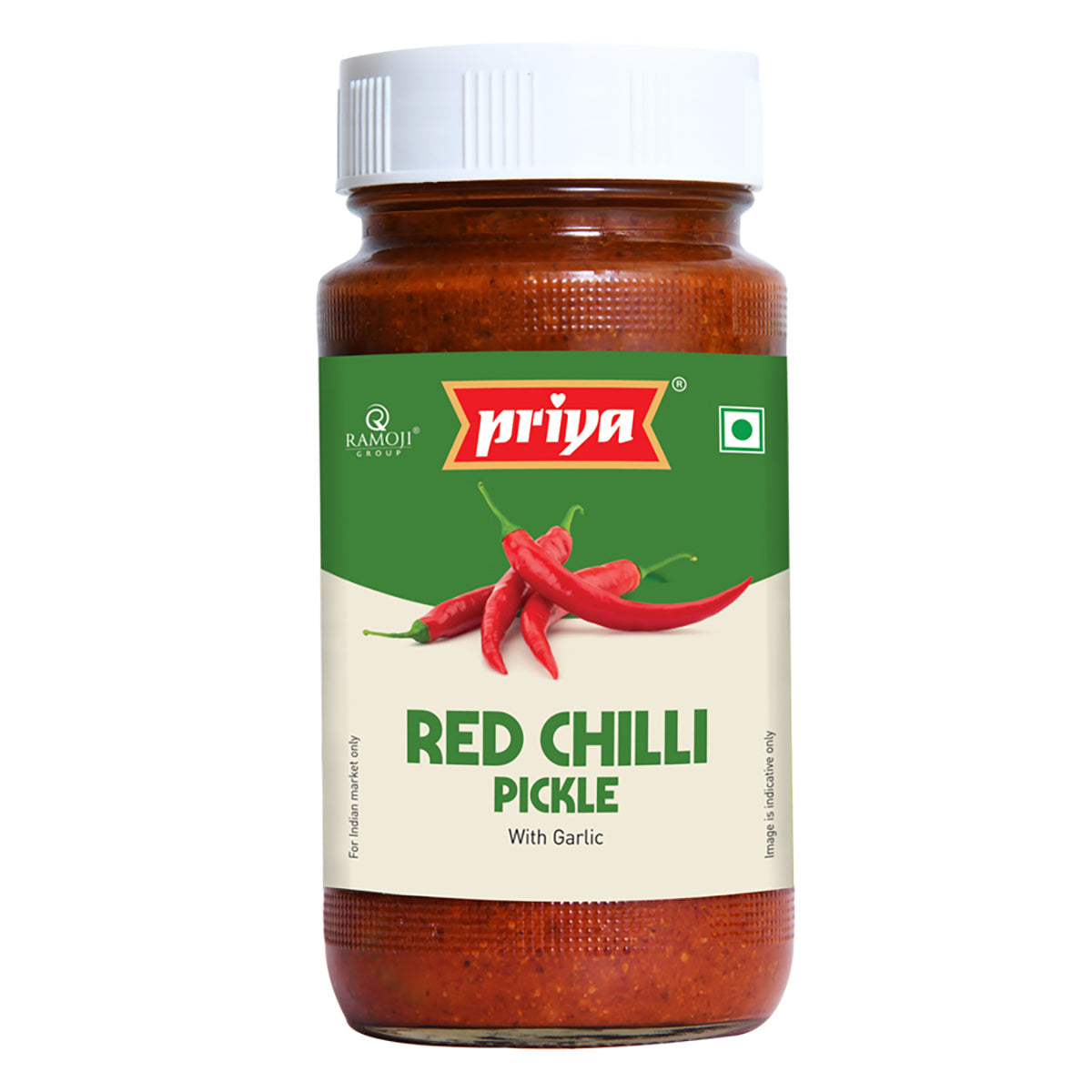 Red Chilli Pickle 300g(WG) (Priya)