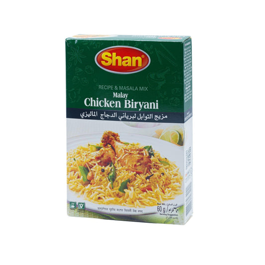 Shan R&S Mix - Chicken Malay Biryani 60g