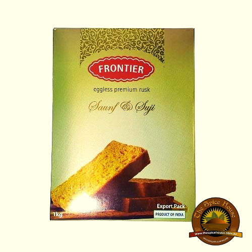 Frontier Eggless Premimum Rusk (Saunf and Suji) 1Kg