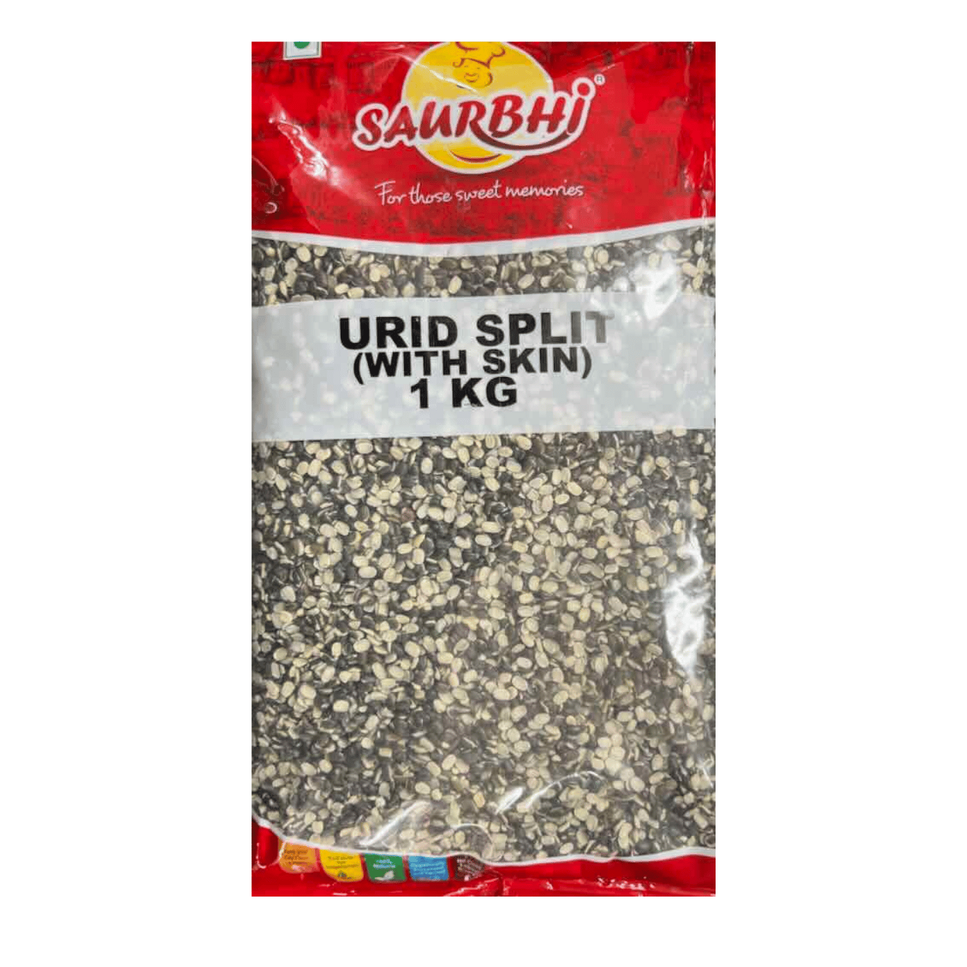 Urid Dal Split 1Kg (Saurbhi)