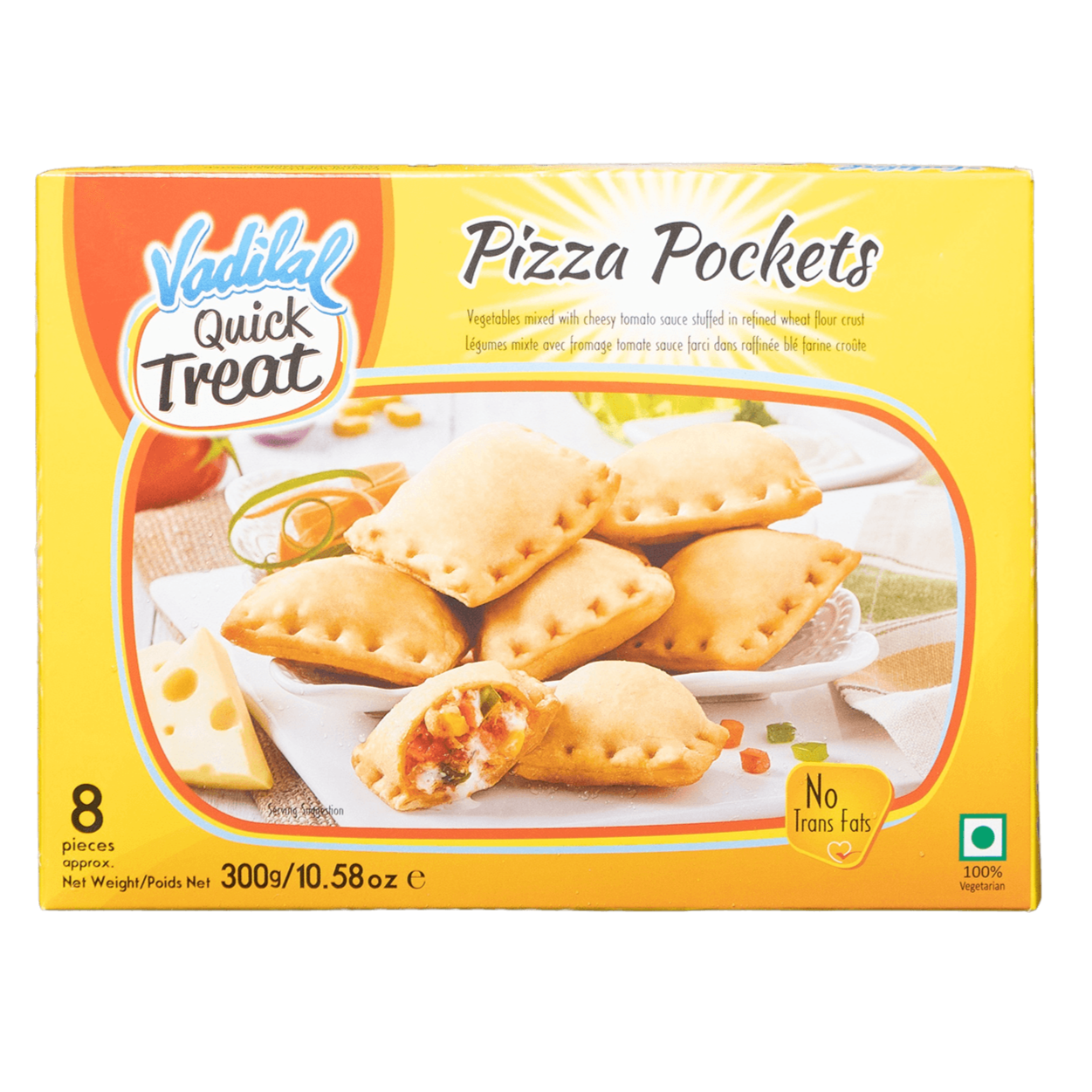 Vadilal Pizza Pockets 300g