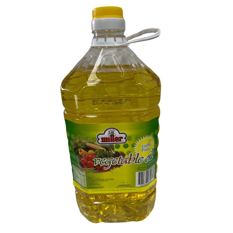 Miller Vegetable Oil 4L