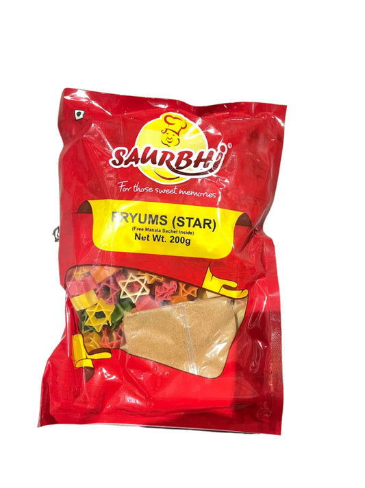 Saurbhi Fryums Star 200g