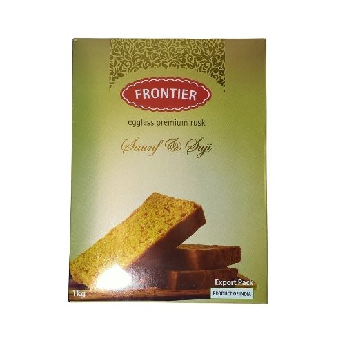 Frontier Eggless Saunf & Suji Rusk 1Kg