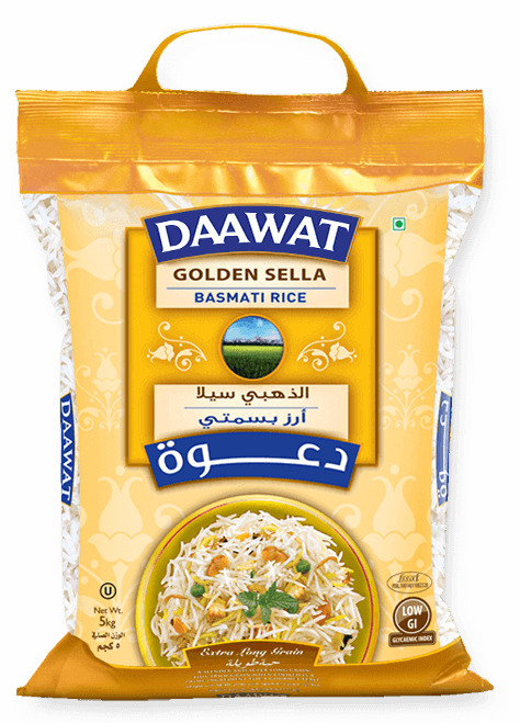 Daawat Golden Sella Basmati Rice 5kg