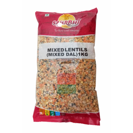 Mixed Lentils 1kg (Saurbhi)