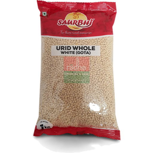 Urid Whole White Gota 1kg (Saurbhi)
