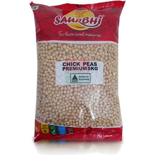 Chickpea Premium 5kg (Saurbhi)
