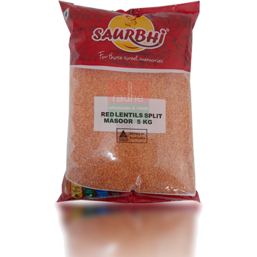 Red LentilesSplit5Kg (Saurbhi)