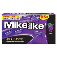 MIKE IKE JOLLY JOES GRAPE 120G