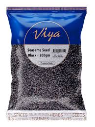 Viya Sesame Seed Black 200g